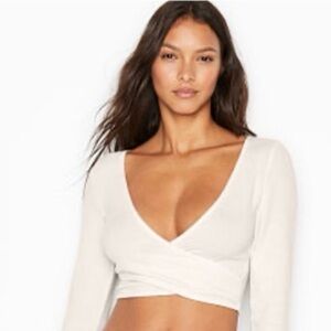 Victoria Secret Faux Wrap Top